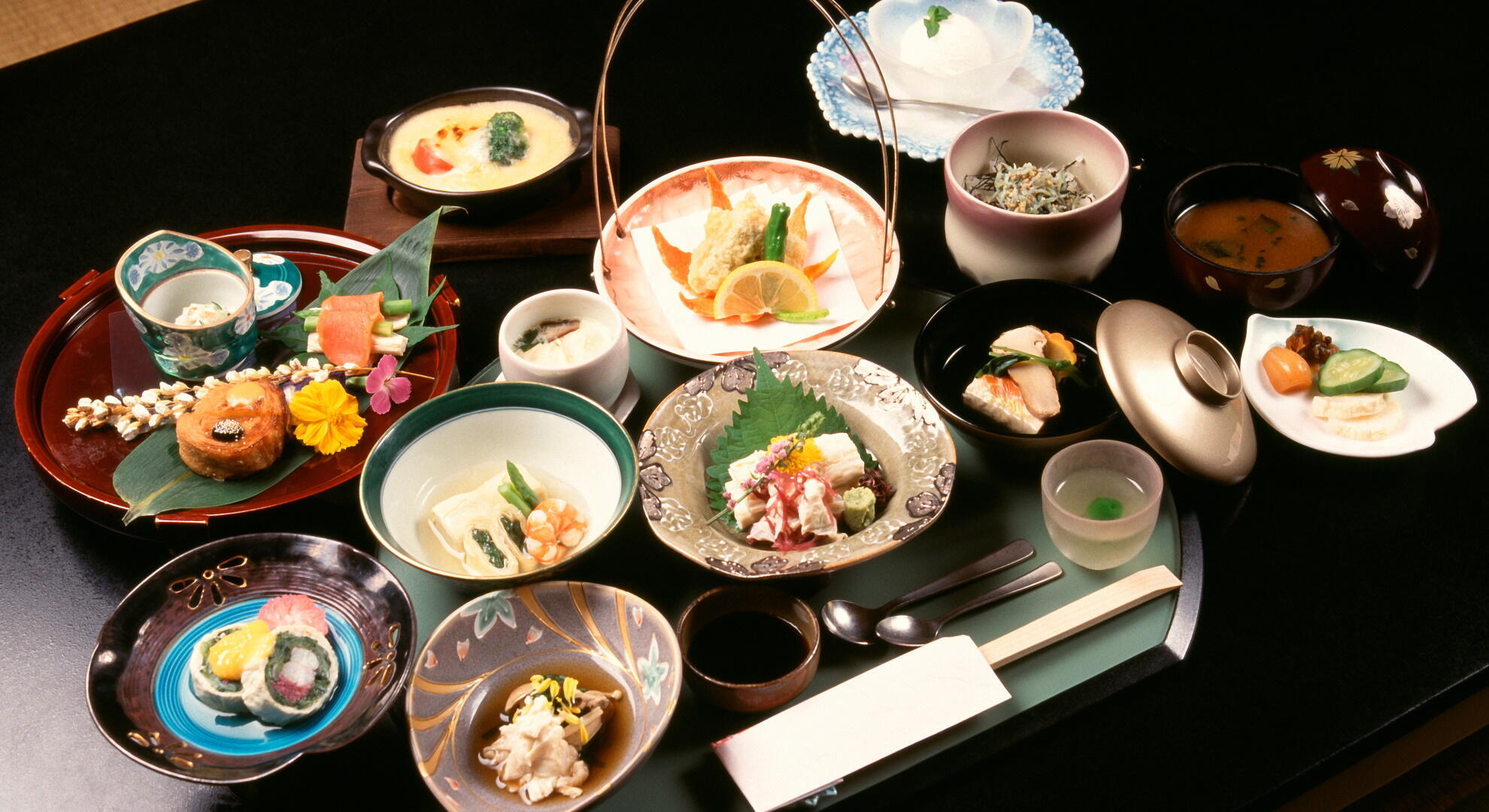 Washoku, traditional Japanese cuisine is UNESCO intangible cultural heritage.